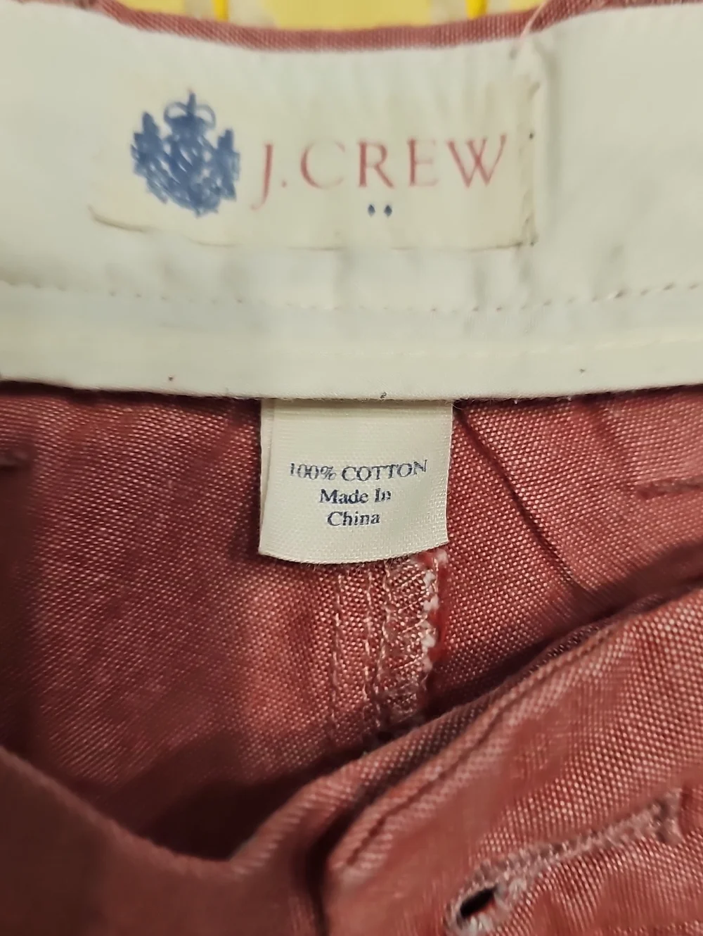 J. Crew Rosewood Cotton Shorts